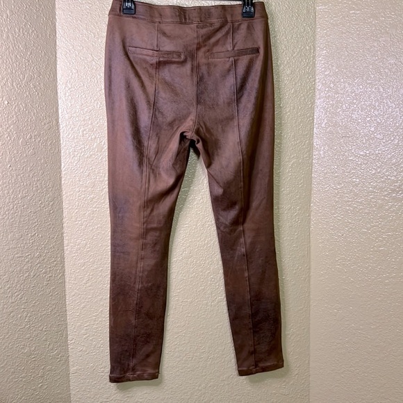 Free People Never let go distressed leather pants sz:27 - Picture 4 of 9